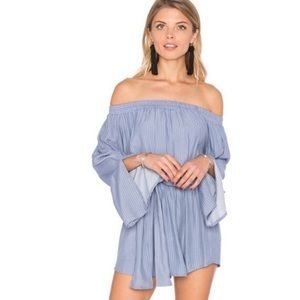 Faithful off the shoulder romper